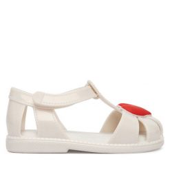 Sandały Melissa. Białe sandały dziewczęce Melissa, bez zapięcia. Za 268.99 zł.