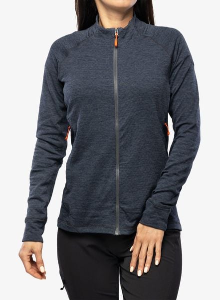 Bluza bez kaptura damska Rab Nexus Jacket. Szare bluzy damskie RAB, l, bez wzorów, z materiału, bez kaptura. Za 378.39 zł.
