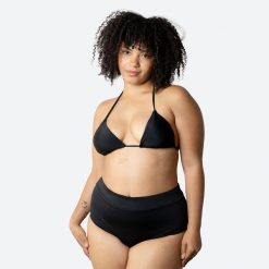 Majtki damskie bikini menstruacyjne Ecowoman z Wysokim Stanem średnia chłonność. Czarne bikini damskie ECOWOMAN, m, bez wzorów. Za 127.06 zł.