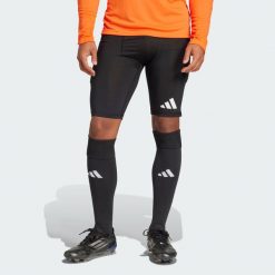 Legginsy Squadra 25 Goalkeeper Padded Short. Białe krótkie spodenki sportowe męskie Adidas, l, bez wzorów, z materiału, do piłki nożnej. Za 179.00 zł.