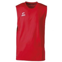 Tank top Eldera Champion. Czerwone koszulki sportowe męskie ELDERA, bez wzorów, bez kołnierzyka, bez ramiączek, do piłki nożnej. Za 97.50 zł.