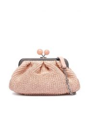 Weekend Max Mara Torebka 2615511115600 Różowy. Czerwone torebki do ręki damskie Weekend Max Mara, bez wzorów, z syntetyku, wizytowe, bez dodatków. Za 1,149.00 zł.