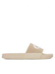 Champion Klapki SAMOA CORE S11626-MS042 Beżowy. Brązowe klapki damskie Champion, bez wzorów, z syntetyku, bez obcasa. Za 79.99 zł.