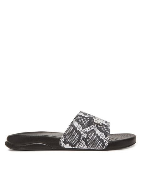 Puma Klapki Popcat 20 Snake Chic 401706 01 Szary. Szare klapki damskie Puma, bez wzorów, ze skóry, bez obcasa. Za 89.99 zł.