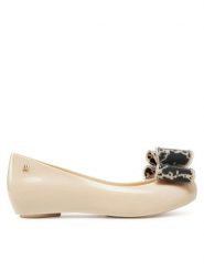 Melissa Baleriny Melissa Ultragirl Classic Bow Ad 35965 Beżowy. Brązowe baleriny damskie Melissa, bez wzorów, z tworzywa sztucznego, bez obcasa. Za 249.99 zł.