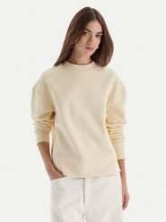 Patrizia Pepe Bluza 2M4494/J079-W405 Écru Regular Fit. Bluzy damskie Patrizia Pepe, m, bez wzorów, z bawełny, bez kaptura. Za 779.99 zł.