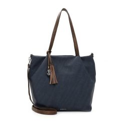 Emily & Noah Torebka Shopper E&N Elke Torby na zakupy 1 ct Czarny Damski. Czarne torby na ramię damskie Emily & Noah, z aplikacjami, z poliesteru, na ramię, zdobione, bez dodatków. Za 278.99 zł.