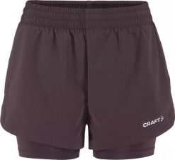 Damskie spodenki Craft ADV ESSENCE 2-IN-1 SHORTS 2 W rozmiar M. Szorty sportowe damskie Craft, m, bez wzorów, sportowe. Za 148.26 zł.