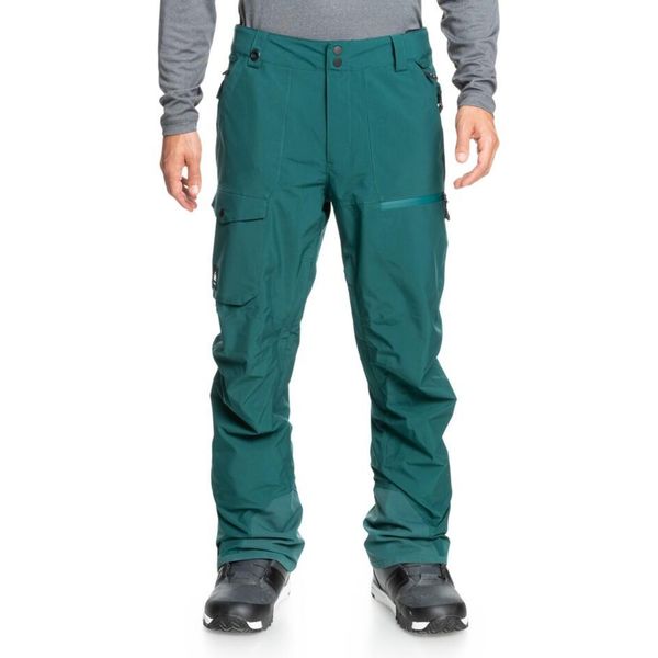 Spodnie snowboardowe męskie Quiksilver Utility. Zielone spodnie snowboardowe męskie Quiksilver, m, bez wzorów, narciarskie. Za 329.99 zł.
