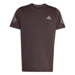 Koszulka adidas Climacool Iconic. Brązowe koszulki sportowe męskie Adidas, l, bez wzorów, z dzianiny, bez kołnierzyka, bez ramiączek, do biegania, climacool (adidas). Za 140.00 zł.