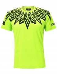 Koszulka tenisowa męska Hydrogen Tech Tee Fluo. Żółte koszulki sportowe męskie HYDROGEN, m, bez wzorów, z materiału, bez kołnierzyka, bez ramiączek, tenisowe. Za 179.00 zł.