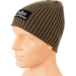 Czapka unisex Heavy Rib Beanie 22 zielona (153901-22). Czapki i kapelusze damskie marki Alpha Industries. Za 195.01 zł.