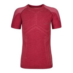 Koszulka termoaktywna Falke Wool-Tech Light. Czerwone koszulki sportowe męskie Falke, na zimę, l, bez wzorów, z dzianiny, bez kołnierzyka, bez ramiączek. Za 383.50 zł.