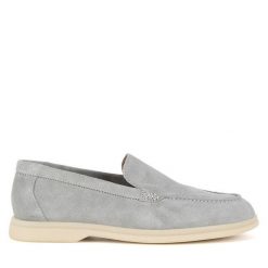 Mokasyny GINO ROSSI. Szare mokasyny damskie Gino Rossi. Za 224.99 zł.