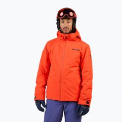 Kurtka narciarska męska Rossignol Rochrun Insulated. Żółte kurtki snowboardowe męskie Rossignol, m, bez wzorów, bez kaptura, narciarskie. W wyprzedaży za 1,418.40 zł.