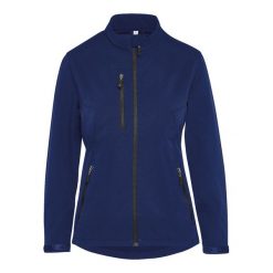 Kurtka Soft Shell Bez Metki Dla Kobiet. Niebieskie kurtki damskie SG, xl, bez wzorów, bez kaptura, trekkingowe. Za 189.99 zł.