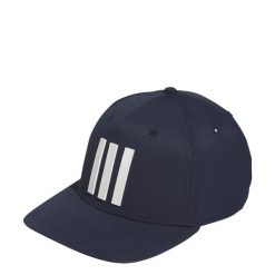 3-Stripes Tour Hat. Niebieskie buty sportowe męskie Adidas, z materiału, bez zapięcia, na golfa. Za 159.00 zł.