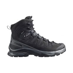 Buty do turystyki pieszej i wędrówek z plecakiem Mężczyzna QUEST. Czarne trekkingi męskie Salomon, przed kolano, do biegania, gore-tex. Za 988.90 zł.