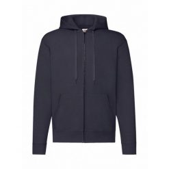 Męska Klasyczna Bluza Z Kapturem. Niebieskie bluzy męskie Fruit of the Loom, m, bez wzorów, z kapturem. Za 81.99 zł.