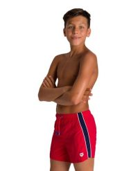 Spodenki kąpielowe chłopięce szorty kąpielówki basen Arena Watershort. Czerwone kąpielówki dla chłopców Arena, bez wzorów, z materiału, młodzieżowe. Za 51.98 zł.