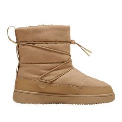 Buty Puma Snowbae Wns 393920 04 beżowy. Brązowe śniegowce i trapery damskie z gumy. Za 426.42 zł.
