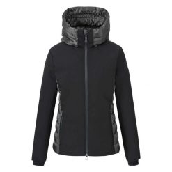 Kurtka jeździecka z kapturem dla kobiet HV Polo Horatia. Czarne kurtki damskie HV POLO, l, bez wzorów, z puchu, z kapturem. Za 436.50 zł.