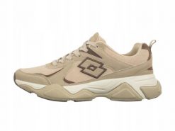 Buty Damskie Lotto Wany Sneakersy Beżowe Brąz Modne. Brązowe obuwie sportowe damskie Lotto, bez wzorów, z materiału, trekkingowe. Za 189.00 zł.