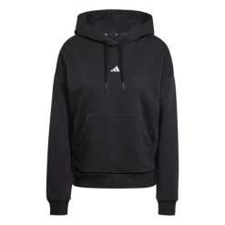 Bluza damska z kapturem adidas Essentials Small Logo Feelcozy. Czarne bluzy sportowe damskie Adidas, s, bez wzorów, z materiału, z kapturem, na fitness i siłownię. Za 251.60 zł.