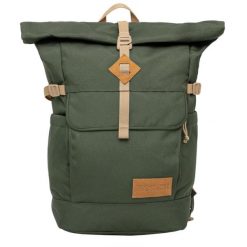 Plecak sportowo-turystyczny dla dorosłych Hatchet Rolltop Backpack. Zielone plecaki damskie JanSport, bez wzorów, sportowe. Za 339.99 zł.