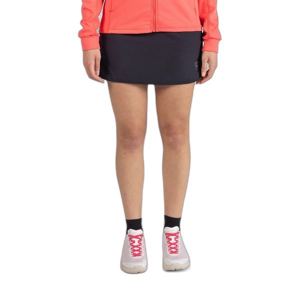 Damska spódnica mini Rossignol Lycian. Czarne spódnice damskie Rossignol, l, bez wzorów, z materiału, mini, dopasowane. Za 370.50 zł.