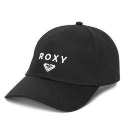 Czapka z daszkiem Roxy. Czarne czapki i kapelusze damskie Roxy, bez wzorów. Za 79.99 zł.