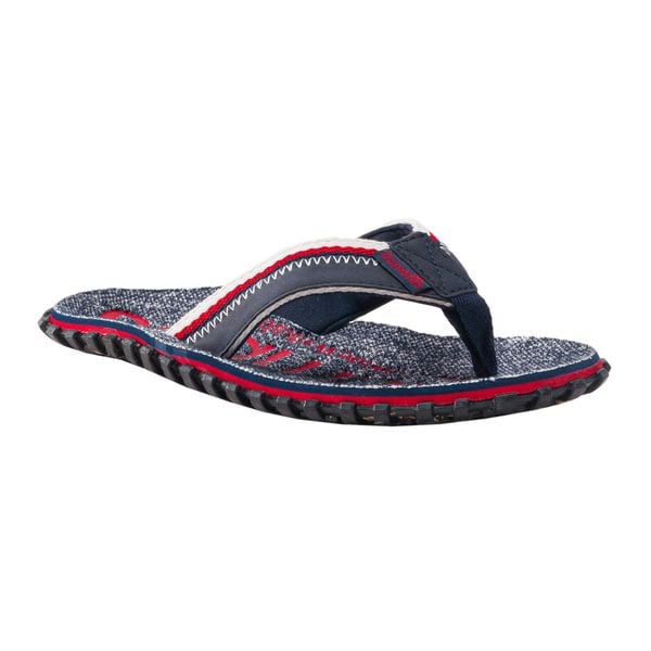 Japonki Gumbies Cairns. Czerwone klapki damskie Gumbies, bez wzorów, sportowe, bez obcasa. Za 73.99 zł.