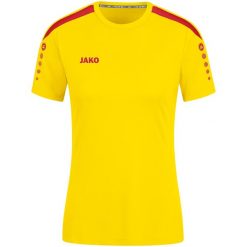 Damski jersey Jako Power. Czerwone koszulki sportowe damskie Jako, bez wzorów, z jersey, bez kołnierzyka, bez ramiączek, do piłki nożnej. Za 177.00 zł.
