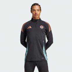 Bluza FC Bayern Tiro 24 Training. Czarne bluzy sportowe męskie Adidas, xs, bez wzorów, z materiału, bez kaptura, do piłki nożnej. Za 349.00 zł.