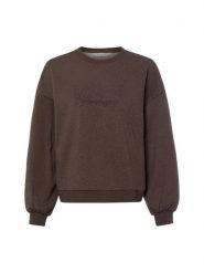 Msch Copenhagen Bluza Kobiety brązowy, M/L. Brązowe bluzy damskie MSCH Copenhagen, l, bez wzorów, bez kaptura. Za 399.95 zł.