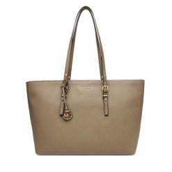 Torebka MICHAEL Michael Kors. Brązowe torebki do ręki damskie MICHAEL Michael Kors, bez wzorów, bez dodatków. Za 889.99 zł.