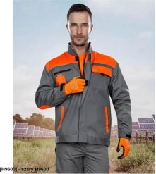 Ardon Bluza kieszenie % poliester % bawełna g/m szary H9600 58. Szare bluzy męskie Ardon, m, bez wzorów, z bawełny, bez kaptura. Za 92.51 zł.