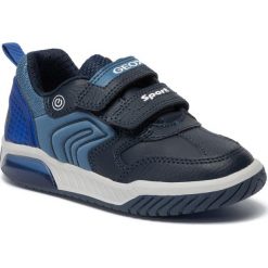 Sneakersy GEOX - J Inek B. D J949CD 0BU11 C4226 S Navy/Royal. Niebieskie półbuty chłopięce Geox, bez wzorów, z materiału, bez zapięcia. Za 259.00 zł.