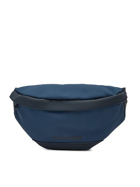Tommy Hilfiger Saszetka nerka Monotype Pu Bumbag AM0AM12603 Granatowy. Niebieskie saszetki męskie Tommy Hilfiger, ze skóry. Za 199.99 zł.