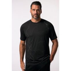 Męska Koszulka funkcyjna fitness rękaw 1/2 do 7 XL. Czarne koszulki sportowe męskie JAY-PI, m, bez wzorów, z elastanu, bez kołnierzyka, bez ramiączek, na fitness i siłownię. Za 176.99 zł.