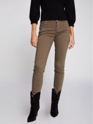 Morgan Jeansy 211-PETRA Zielony Skinny Fit. Zielone jeansy damskie Morgan. Za 119.99 zł.