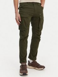 G-Star Raw Spodnie materiałowe Rovic D02190-5126 Zielony Regular Fit. Zielone spodnie materiałowe męskie G-Star Raw, m, bez wzorów, z materiału, retro. Za 639.99 zł.