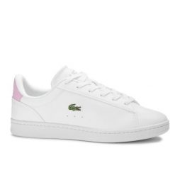 Buty damskie sneakersy sportowe Lacoste CARNABY SET 1263 SUJ. Białe obuwie sportowe damskie Lacoste, bez wzorów, z jeansu, tenisowe. Za 269.00 zł.