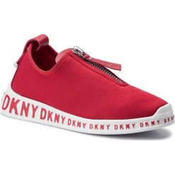 Sneakersy DKNY - Melissa K1933353 Red. Czerwone półbuty damskie marki DKNY, bez wzorów, z materiału. Za 479.00 zł.