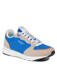 Pepe Jeans Sneakersy York Mix B PBS30561 Niebieski. Niebieskie buty sportowe chłopięce Pepe Jeans, bez wzorów, z jeansu, bez zapięcia. Za 269.99 zł.