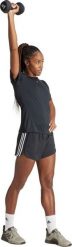 Adidas Spodenki damskie adidas Pacer Training 3-Stripes Woven High-Rise czarne IT7760 S 5". Czarne szorty sportowe damskie Adidas, s, bez wzorów, sportowe. Za 158.36 zł.