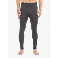 Legginsy termoaktywne męskie Brubeck Extreme Thermo Pant. Szare legginsy sportowe męskie Brubeck, m, bez wzorów, do biegania. Za 149.99 zł.