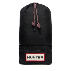Plecak Hunter. Czarne plecaki damskie Hunter, bez wzorów, sportowe. Za 439.99 zł.