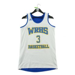 Second life - Koszulka sportowa męska Adidas dwustronna - Stan bardzo dobry. Niebieskie koszulki sportowe męskie Adidas, m, bez wzorów, z materiału, bez kołnierzyka, bez ramiączek, do koszykówki. Za 85.16 zł.