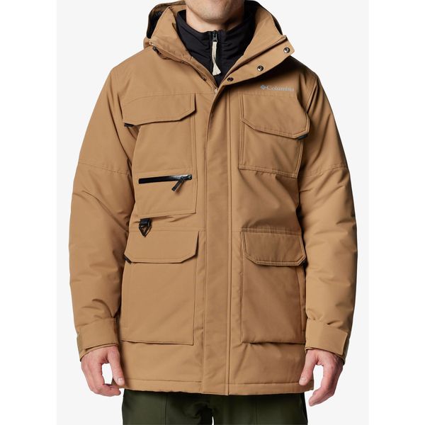 Kurtka zimowa męska Columbia Landroamer II Parka. Brązowe kurtki męskie Columbia, na zimę, m, bez wzorów, trekkingowe. Za 896.99 zł.